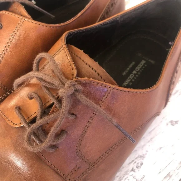 🌿 RODD & GUNN 🌿 men’s Italian leather brogues size 41 - Picture 6 of 7